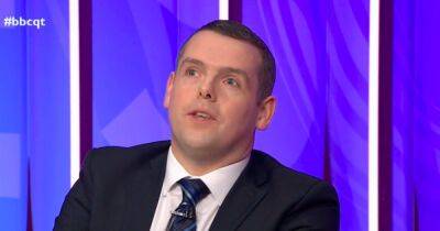 Question Time: Douglas Ross laughed at after saying Liz Truss will win next election - www.dailyrecord.co.uk - Scotland - county Ross - county Douglas