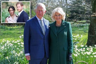 prince Harry - Meghan Markle - princess Diana - Elizabeth II - Prince Harry - Charles - Royal Family - Charles Iii III (Iii) - Queen Elizabeth Ii - queen consort Camilla - Harry and Meghan may be banned from Charles’ coronation if book disses Camilla - nypost.com