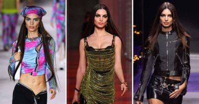 Emily Ratajkowski’s Most Jaw-Dropping Runway Moments: See Her Strut for Miu Miu and More - www.usmagazine.com