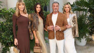 Sylvester Stallone, Jennifer Flavin are joined by their daughters for Ralph Lauren fashion show - www.foxnews.com - Los Angeles - California - Florida - county Garden - San Marino
