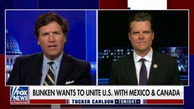 Matt Gaetz says Biden admin wants European Union-like deal with Canada and Mexico: 'Globalist order' - www.foxnews.com - USA - Mexico - Florida - Canada - Eu