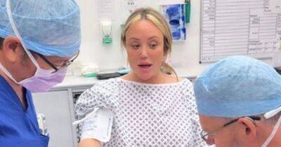 Geordie Shore - Jake Ankers - Charlotte Crosby shares first look at birth of baby girl in hospital pics - ok.co.uk - Charlotte - county Crosby - city Charlotte, county Crosby