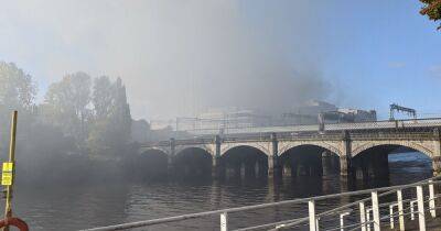 River Clyde - Glasgow building fire LIVE as emergency crews look to bring blaze under control - dailyrecord.co.uk - Scotland - city Kingston - city Glasgow