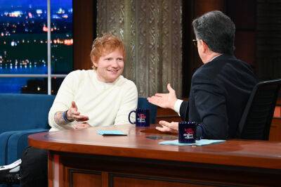 Ed Sheeran Reveals How Elton John Led Him To Gift Sam Smith With A Six-Foot Penis - etcanada.com