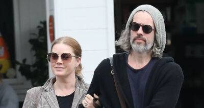 Amy Adams Keeps Close to Husband Darren Le Gallo During Breakfast Outing - www.justjared.com - Los Angeles