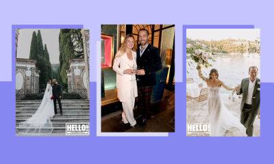 Janette Manrara - Rachel Riley - Pasha Kovalev - Victoria Beckham - Marvin Humes - Rochelle Humes - James Middleton - Lake Como - 12 celebrity couples who jetted abroad for dreamy destination weddings - hellomagazine.com - Las Vegas - Victoria - county Riley