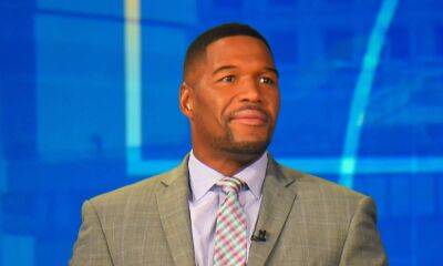 Michael Strahan - GMA's Michael Strahan gave a sweet shout-out to his former team ahead of hosting very different show - hellomagazine.com - New York - city Baltimore