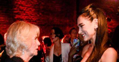 queen Camilla - Dua Lipa - Williams - Queen Camilla rubs shoulders with pop royalty on night out with rarely-seen sister - ok.co.uk - London