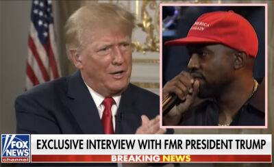 Kanye West Has Gone Too Far Even For His Hero Donald Trump! - perezhilton.com