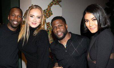 Kevin Hart - Simon Konecki - Rich Paul - Adele - Adele parties with her boyfriend Rich Paul, Kevin Hart, and Eniko Parrish - us.hola.com - Beverly Hills