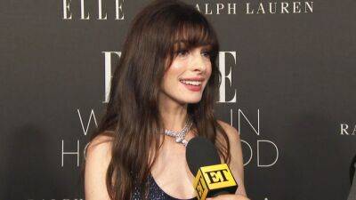 Anne Hathaway Details Overcoming Anxiety and Upcoming 40th Birthday (Exclusive) - www.etonline.com - Los Angeles - Hollywood