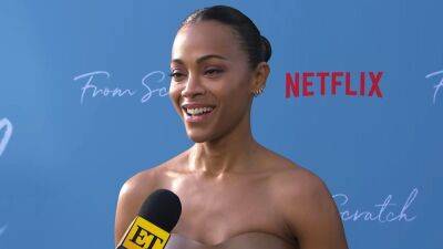 Zoe Saldana Shares What Her 'From Scratch' Character and Reese Witherspoon Mean to Her (Exclusive) - www.etonline.com - Los Angeles - Hollywood