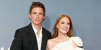 Jessica Chastain Reveals Why Working With Eddie Redmayne All The Time Would Be A Problem - www.justjared.com - New York - Netflix