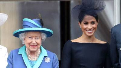 prince Harry - Meghan Markle - queen Elizabeth - Prince Harry - Meghan Just Revealed She’s ‘Grateful’ to Have Known the Queen Despite Her ‘Complicated Times’ With the Royals - stylecaster.com