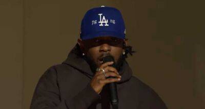 Kendrick Lamar - Adam Levine - Kendrick Lamar Performs 'Rich Spirit,' 'N95,' & 'Father Time' on 'Saturday Night Live' Season Premiere - Watch Now! - justjared.com
