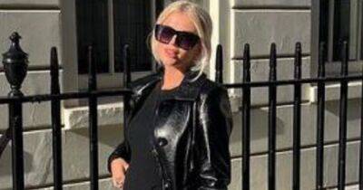 Pregnant Lucy Fallon 'glowing' as she shows off her 'gorgeous bump' during trip to London - www.manchestereveningnews.co.uk - Manchester