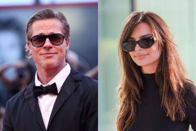 Angelina Jolie - Sebastian Bear Macclard - Brad Pitt And Emily Ratajkowski Are ‘Having A Good Time,’ Source Says - etcanada.com - Manhattan