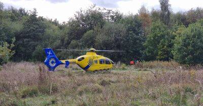 Air ambulance lands in Bolton park amid reports of 'stabbing' - manchestereveningnews.co.uk - Manchester - Indiana - city Bolton