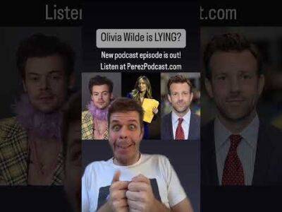 Harry Styles - Olivia Wilde - Jason Sudeikis - Chris Booker - Olivia Wilde Is Lying? | Perez Hilton - perezhilton.com