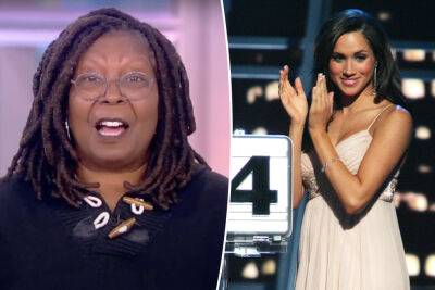 Vanna White - Meghan Markle - Whoopi Goldberg - ‘That’s TV, baby’: Whoopi Goldberg drags Meghan Markle for ‘Deal or No Deal’ claims - nypost.com