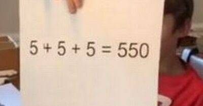 Viral maths puzzle leaves people stumped - but young boy solves it in seconds - dailyrecord.co.uk