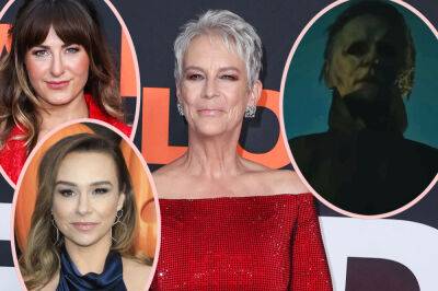Lee Curtis - Laurie Strode - Halloween Franchise Alums Say Jamie Lee Curtis Treated Them Like TRASH At Halloween Ends Premiere - perezhilton.com - Taylor - city Compton