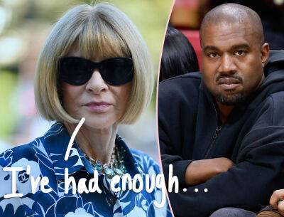 Page VI (Vi) - Anna Wintour - George Floyd - Vogue Has 'No Intentions' Of Working With Kanye West Again Following Controversies! - perezhilton.com