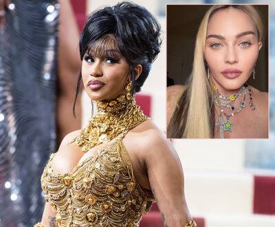 Cardi B Goes OFF On Madonna For Calling Her A Bitch & Using Clown Emoji In Sex Book Anniversary Post: 'Icons Really Become Disappointments' - perezhilton.com - Indiana - county Storey