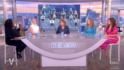 Donald Trump - Hillary Clinton - Sunny Hostin - Ted Cruz - Ana Navarro - ‘The View’ Interrupted By Climate Protesters During Ted Cruz Interview - deadline.com