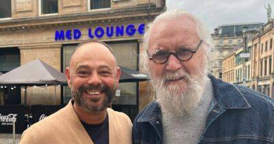 Billy Connolly spotted in Glasgow as he delights staff after visiting restaurant - www.dailyrecord.co.uk - Scotland - Italy