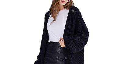 Stay Cozy and Cute in Fall Weather With This Oversized Cardigan - www.usmagazine.com