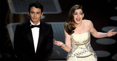 Andy Cohen - Anne Hathaway - James Franco - Wears Prada - Anne Hathaway Reflects on Cohosting Oscars With James Franco in 2011: We ‘Sucked’ - usmagazine.com - Jordan