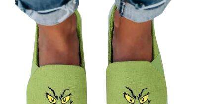 Christmas Eve - Have a Holly Jolly Christmas With These Grinch Shoes From Amazon - usmagazine.com