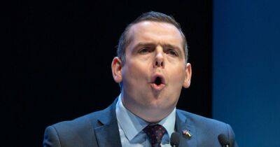 Douglas Ross tells Scots Holyrood should have no more powers from Westminster - www.dailyrecord.co.uk - Scotland - county Ross - city Westminster - county Douglas