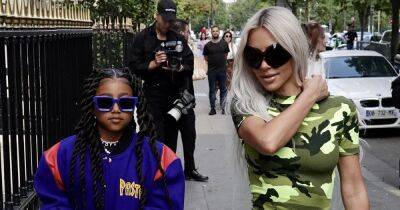 Kim Kardashian - Kanye West - North West - Kim Kardashian West - Kim Kardashian slammed as daughter North, 9, wears 'seriously wrong' full leather mask - ok.co.uk - city Milan