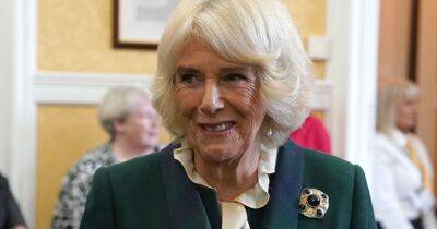Camilla wears '£100k sapphire broach' as she emulates Queen Elizabeth with Scottish tribute - www.ok.co.uk - Scotland - county Chambers