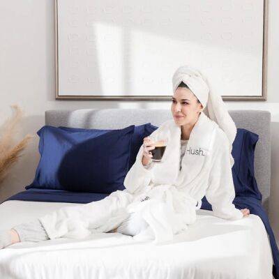 This Luxuriously Soft Robe Provides the Stress Relief of a Weighted Blanket - usmagazine.com