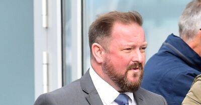 GMP detective pictured after appearing in court charged with rape and multiple child sex offences - www.manchestereveningnews.co.uk - Manchester