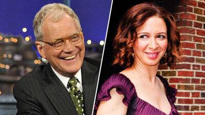 Maya Rudolph - Maya Rudolph “Did Not Have A Good Time” On Her First Appearance With David Letterman - deadline.com