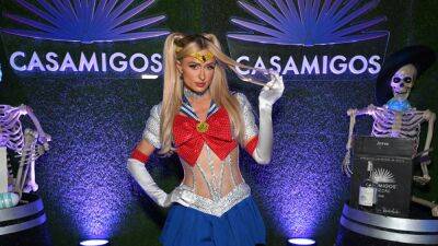Paris Hilton Dressed as Sailor Moon for Halloween—PHOTOS - www.glamour.com