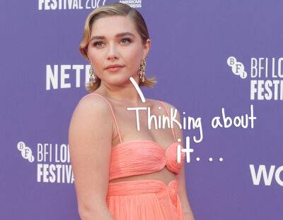 Florence Pugh Talks Movie Execs Trying To ‘Change Her Weight’ Early In Her Career -- And Reveals She Plans To Release Music! - perezhilton.com - city Studio - county Early