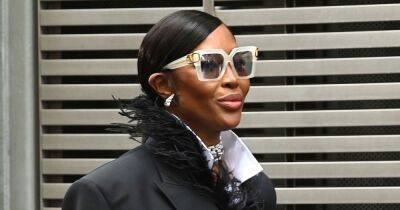 How Naomi Campbell Got the Rosiest Cheeks and the Silkiest Lip at the Valentino SS23 Fashion Show - www.usmagazine.com