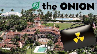 That Time The Onion Predicted Trump Would Misplace Nuclear Secrets at Mar-a-Lago – 5 Years Ago - thewrap.com - Washington - Ohio