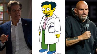 Donald Trump - John Fetterman Mocks Dr. Oz With ‘Simpsons’ Parody; Disney Didn’t Authorize Character Usage - deadline.com - Pennsylvania - Washington - city Springfield