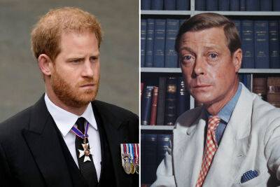 prince Harry - Meghan Markle - Prince Harry - Elizabeth Ii - Royal Family - Queen Elizabeth Ii - ‘Miserable’ Prince Harry ‘radiates the same sadness’ as abdicated king Edward VIII: expert - nypost.com - Britain - France - California - county King George