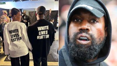 Jaden Smith - Candace Owens - 'Black Lives Matter was a scam,' says Kanye West after White Lives Matter shirt goes viral - foxnews.com - Paris - USA