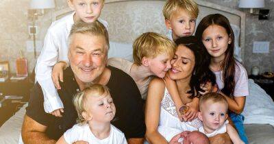 Alec and Hilaria Baldwin Share 1st Family Photo After Welcoming Baby No. 7: ‘Dream Team’ - www.usmagazine.com - California - Ireland - state Massachusets - county Baldwin