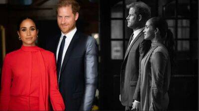Prince Harry, Meghan Markle hold hands in newly released photos of 'defiance': psychotherapist - www.foxnews.com - London - California - Manchester