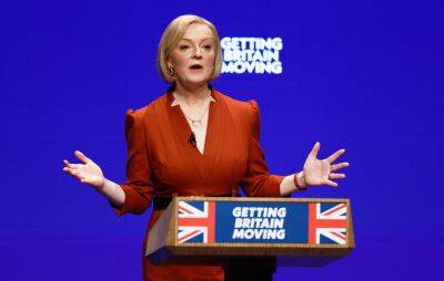 Liz Truss walks on-stage to M People’s ‘Moving On Up’ at Tory Party conference - www.nme.com - Britain - Birmingham