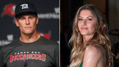 Signs Tom Brady and Gisele Bündchen were headed for the end zone - www.foxnews.com - county Bay - city Tampa, county Bay